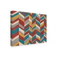 thumbnail image 2 of Trademark Fine Art 'Modern Chevron II' Canvas Art by Chariklia Zarris, 2 of 4