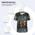 thumbnail image 5 of Fotbe Various Herbs And Spices In Spoons Baseball Jersey Shirt for Men and Women, Casual Short Sleeves Button Down T-Shirt-X-Large, 5 of 9