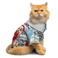 thumbnail image 4 of Merry Christmas Poodle Enjoys Woofmas Winter Xmas Holiday Hawaiian Summer Shirt for Small Medium Large Dog Cat Poodles Dog Lover Gifts Idea - 02022, 4 of 6