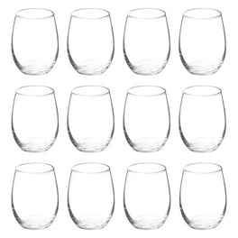 Better Homes & Gardens Flared Stemless Wine Glass - Clear - 4 Pack