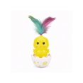 thumbnail image 1 of 1pc Yellow Cat Toy Self-Playing Ball & Feather Teaser Wand Toy For Small Animals, 1 of 5