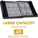 thumbnail image 2 of Booster Pack Binder, Holds 48 Booster Packs, 4-pocket Booster Pack Holder With 12 Sleeves, Display Protector-good, 2 of 5