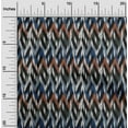 thumbnail image 1 of oneOone Viscose Chiffon Fabric Chevron Ikat Print Sewing Fabric BTY 42 Inch Wide, 1 of 4