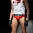 thumbnail image 2 of Mens Underwear Clearance Underwear Briefs Trendy Personality Brand Youth Half-Pack Hip Pants, 2 of 4