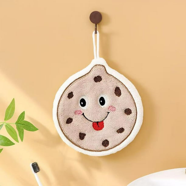 Lunxisen 2 Pcs Kitchen Dish Towel Cute Food Theme Kitchen Dishcloth Check Absorbent Drying Cleaning Dishcloth Bar Hilarious Hand Towel Gift for Baking