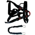 thumbnail image 2 of Half Body Safety Harness & Lanyard - Stranded Size - Fall Protection - Portable Personal Protective Equipment for Rock Climbing, 2 of 5