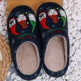 thumbnail image 5 of Zapatillas de piel esponjosa Papá Noel enano acogedor lindo para invierno interior (44-45) negro Wdftyju Tenis De Mujer Tenis De Hombre, 5 of 5