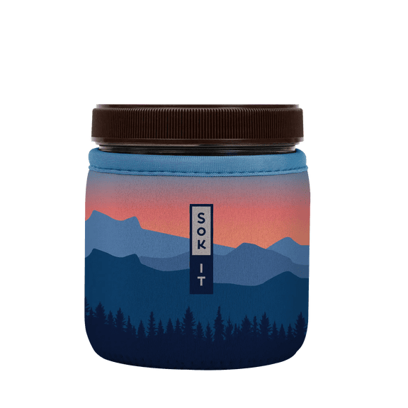 Sok It IceCreamSok Insulated Neoprene Cover (Blue Ridge, Straight Ice Cream Pints)