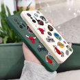 thumbnail image 4 of Funda De Colisión De Baloncesto Para Samsung Galaxy A21S A22 A23 A33 A34 A53 A54 A73 A7 2018 A42 A01 Core Rubik's Cube Liquid TPU Silicona, 4 of 4