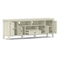 thumbnail image 5 of Simpli Home Warm Shaker 72 inch Wide Solid Wood TV Stand in Antique White For TVs up to 80 inches, 5 of 13