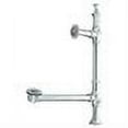 thumbnail image 5 of Elements Of Design Ds3091 Exposed Brass Clawfoot Tub Drain - Chrome, 5 of 5