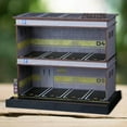 thumbnail image 3 of Acrylic Garage Show Case 1:64 Scale Tabletop Decors Hobby Diorama Display Cement Wall Double Layer, 3 of 9