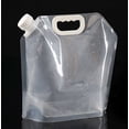 thumbnail image 4 of Jarra de 5L para mezclar en concentrado de suciedad líquida para regadera para plantas - Tanque de agua plegable o bolsa Contenedor de almacenamiento de plástico, 4 of 5