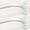 White, variant on 2 Pack Wrap Around Curtain Rods White, Blackout Heavy Duty Curtain Pole for Windows 28 to 48 Inch, 1" Decorative Room Darkening Curved Modern Drapery Rod (White)