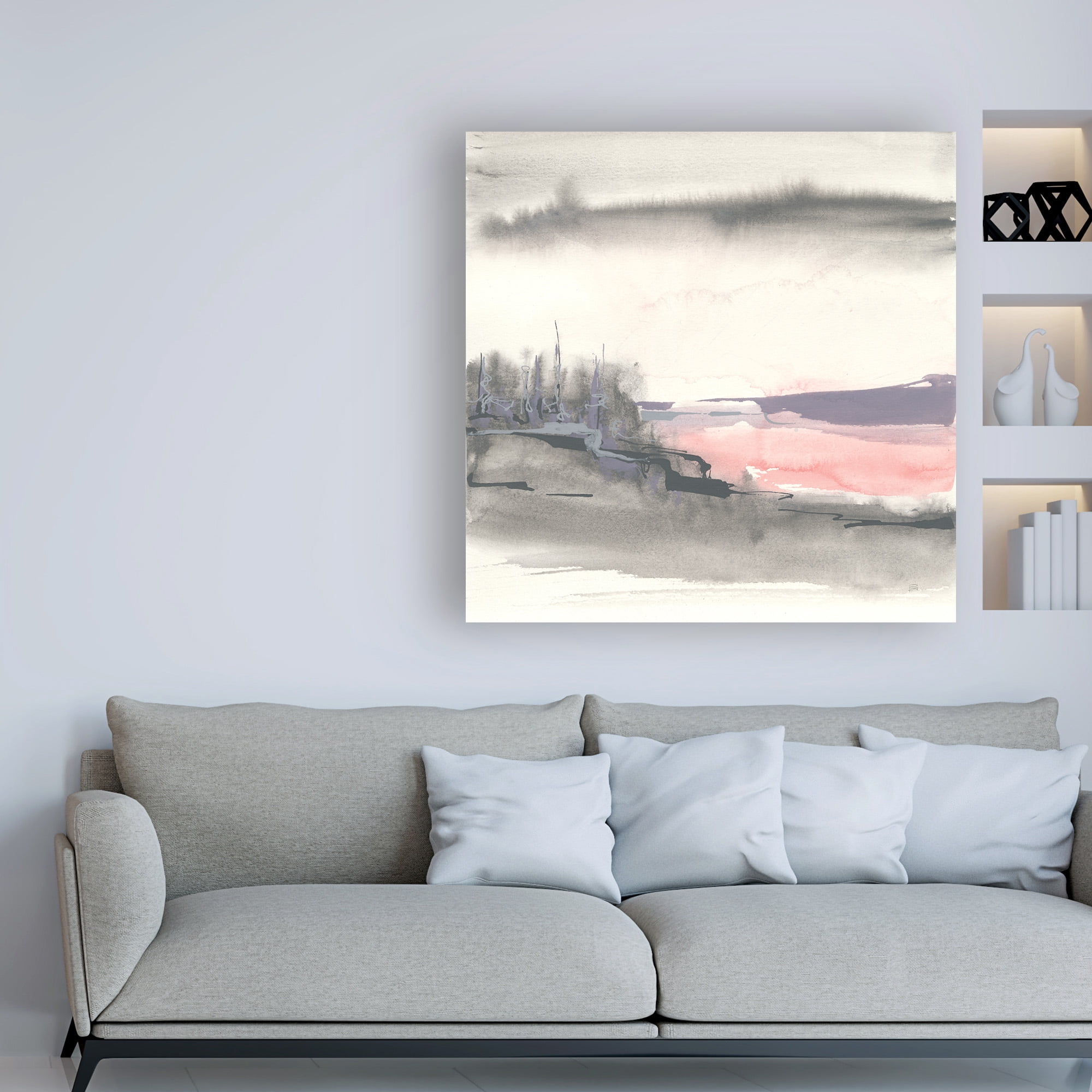 Trademark Fine Art 'Blush Valley I' Canvas Art by Chris Paschke