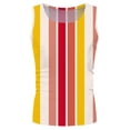 thumbnail image 2 of Mens Tank Tops Workout Summer Sleeveless Graphic Gym Classic Striped Breathable Comfortable Muscle Mens Undershirts Hot Pink L, 2 of 4