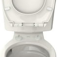 thumbnail image 5 of American Standard Slow-Close Elongated Closed Front Toilet Seat with Tri-Vantage in White, 5 of 7