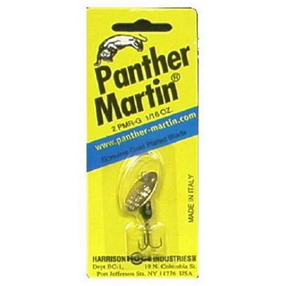 Mustad 2 PMR-G 0.06 oz. Gold Spinner Lure