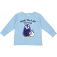thumbnail image 3 of Inktastic Happy Birthday, Mimi- Cute Penguins Boys or Girls Long Sleeve Toddler T-Shirt, 3 of 5