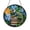 Acrylic 3.5 Inch, variant on Funny Lizard with Glasses Stained Glass Suncatcher Window Art Reptile Theme Whimsical Decorative Hanging Glass for Home