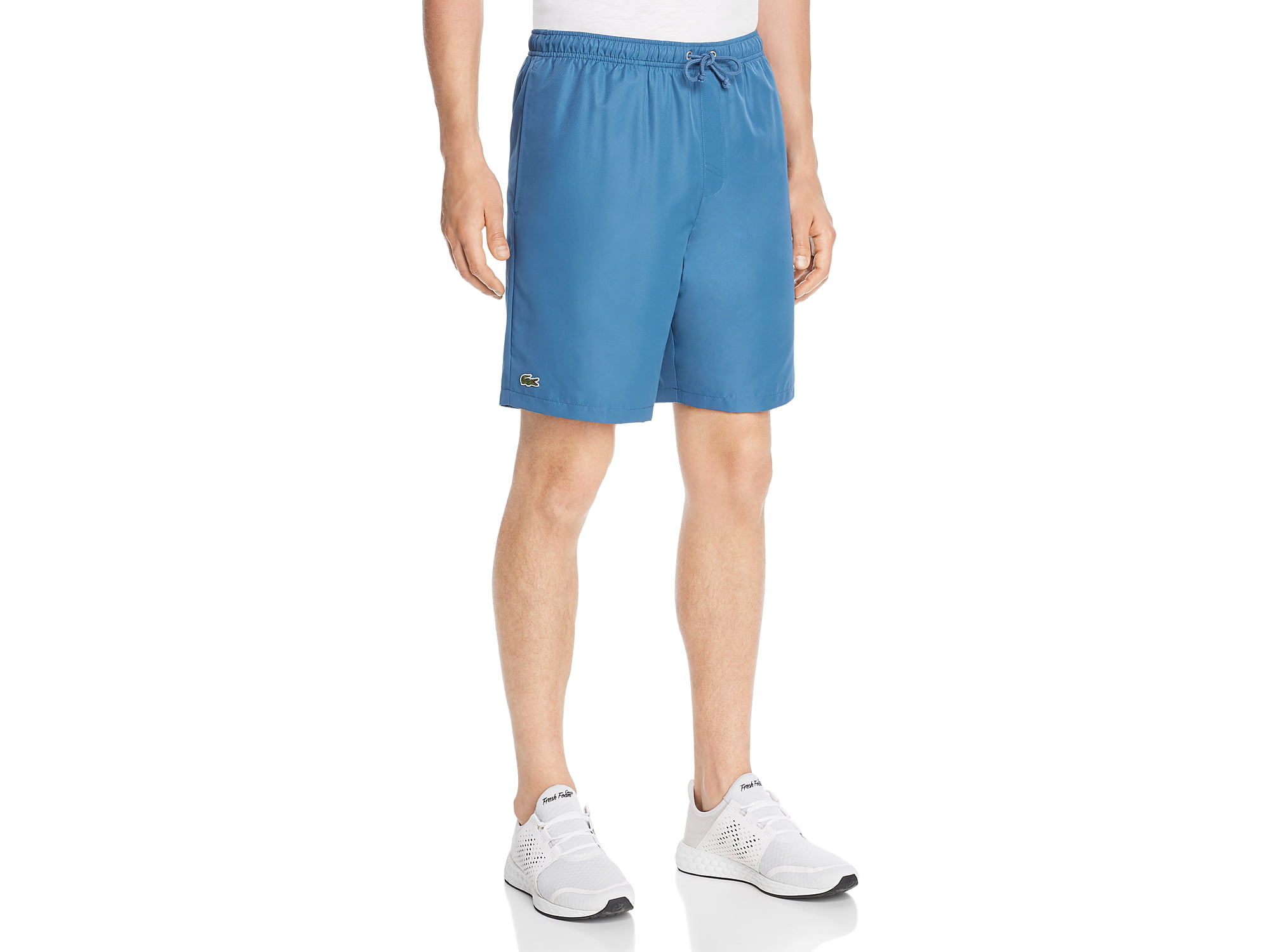 Lacoste - Lacoste Men's Big & Tall Sport Lined Tennis Short, Blue,7