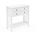 thumbnail image 1 of Alaterre Meuble Console Coventry 32 Pouces L en Bois avec 4 Tiroirs, 1 of 2