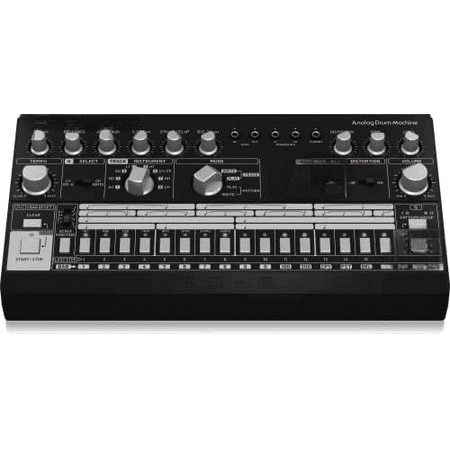 RD-6-BK Analog Drum Machine - Black