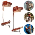 thumbnail image 5 of Climber Strap Gaffs Adjustable Tree Climbing Spike Sets Pole Climbing Spurs Tool, 5 of 12