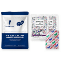 Fresh & Fresh [210 Packs] 500 CC Oxygen Absorbers(2 Bag of 105 Packets)