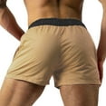 thumbnail image 3 of Men's Quick Dry Sports Shorts Drawstring Elastic Waist Athletic Gym Workout Shorts with Pockets, 3 of 3