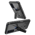 thumbnail image 2 of Designed for Cricket Dream 5G Case / AT&T Radiant Max 5G Case / Cricket Innovate 5G Case with Holster Belt Clip Heavy Duty Shockproof Protective Phone Cover with Kickstand [Black], 2 of 6