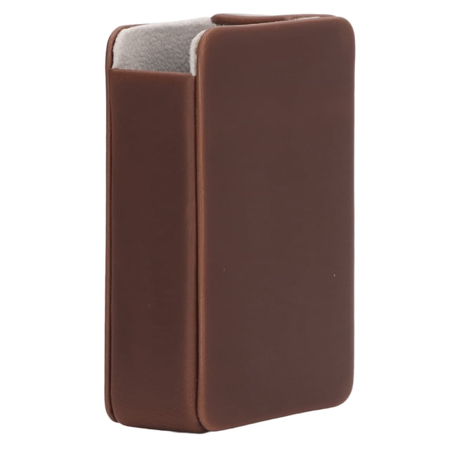 PU Leather Box, Storage Box Exquisite 20 Capacity For Daily Life For Men ANGGREK HC3117