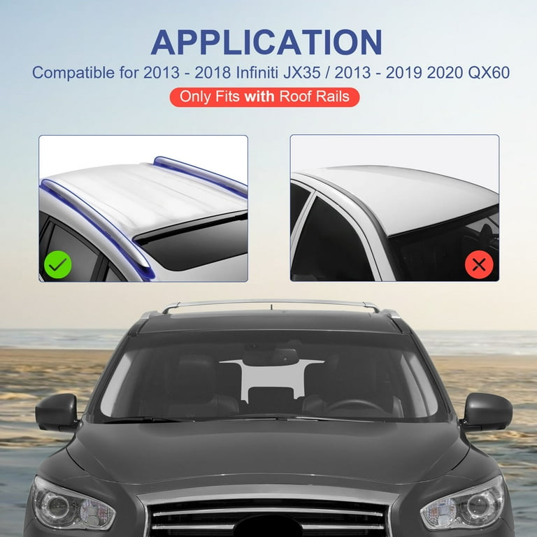 Qx60 2025 roof rails