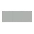 thumbnail image 4 of Avalon 48 inch Wide Transitional Storage Ottoman Bench in Light Stone Grey Linen Look Fabric, 4 of 10