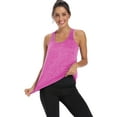 thumbnail image 4 of TRYSIL Womens Workout Tank Tops Racerback Mesh Sleeveless Athletic Yoga Running Gym Shirts, 4 of 7