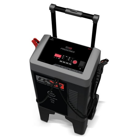 Schumacher 12V Wheeled Fully Automatic Battery Charger and 50/250A Engine Starter, 1 each, sold by each