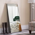 thumbnail image 2 of NeuType Miroir Mural Rectangulaire Noir 47"x21 Pouces, 2 of 7