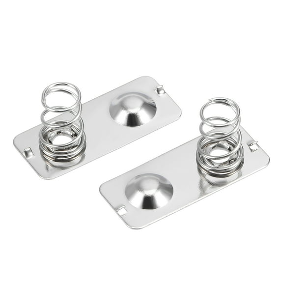 50 Pcs AAA Battery Negative to Positive Conversion Spring Plate 21mmx9mm