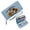 Blue, variant on Personalized RFID Wallet for Women Wallet with Zipper Pockets for Women Cats Autumn Leaves Books Suitable for Daily Use & Gifting Season And Graduation Gifts