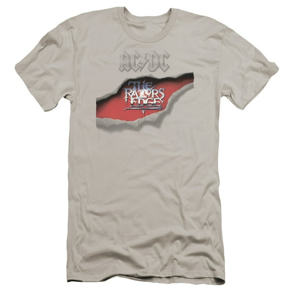 Acdc - Razors Edge - Premium Slim Fit Short Sleeve Shirt - Small