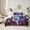 Purple Teal Black White, variant on Castle Fairy Silver Cyberpunk Gamepads Twin Bedding Sets,Video Game Bedding Comforter Set