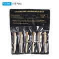 thumbnail image 3 of Unique Bargains 3/16 Inch Diamond Chainsaw Sharpener, 18 Pack Titanium Plating Sharpening Stone, Golden, 3 of 4