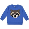 thumbnail image 2 of Inktastic Raccoon Animal Face Toddler Sweatshirt, 2 of 4