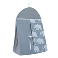thumbnail image 2 of Indie Elephant Grey 5 Piece Baby Crib Bedding Set by Pam Grace Creations, 2 of 7