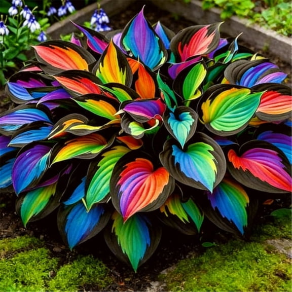 Hosta-Bulbs-for Planting Garden Stake for Outdoor Decoration, Fresh Natural Accent for Patio and Walkways