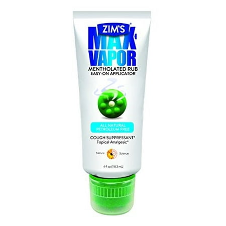 Zim's Vapor Rub Tube, 4 oz
