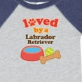 thumbnail image 4 of Inktastic Labrador Retriever Loved by a Boys or Girls Baby Bodysuit, 4 of 5
