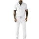 thumbnail image 1 of Pantalones de Cintura Elástica para Hombre Set Casual de Verano con Cremallera de Manga Corta Y Pantalones de Bolsillo con Cordón con Bolsillos de Cremallera para Hombres, 1 of 9
