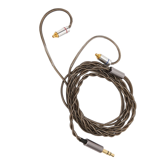 Cable de actualización Bling Bling para auriculares MMCX de 3,5 mm diseñado a medida