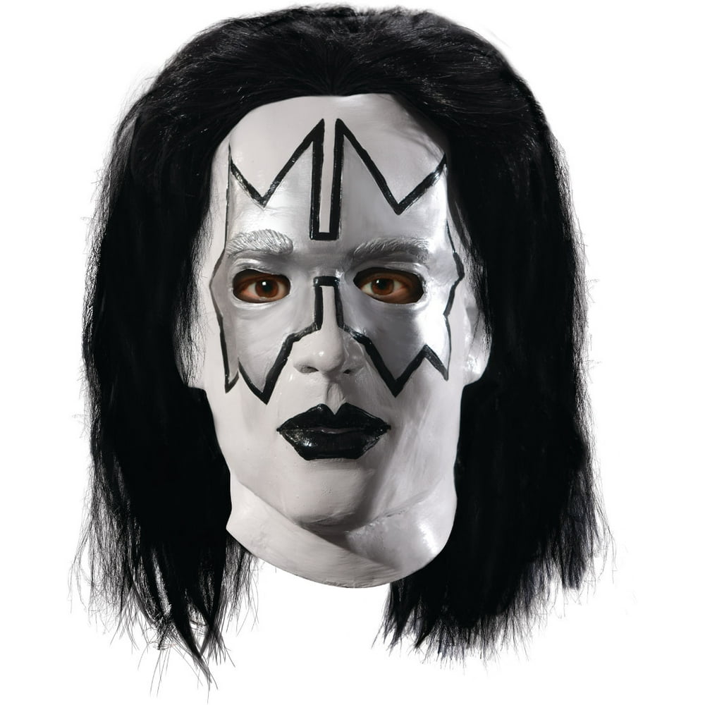 Adult Kiss Ace Frehley Spaceman Costume Deluxe Mask - Walmart.com ...